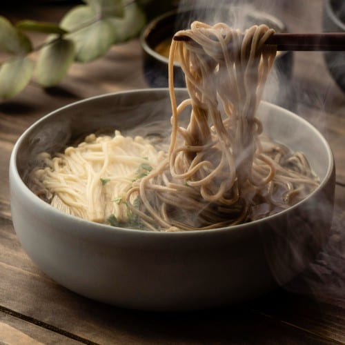 Steamed Noodles.
