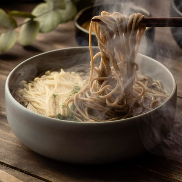 Steamed Noodles.